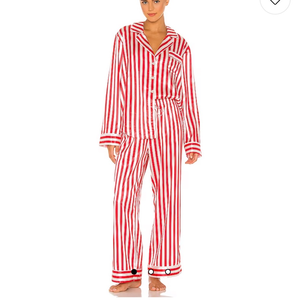 Classic PJ Set in Peppermint Stripe
Show Me Your Mumu from Revolve